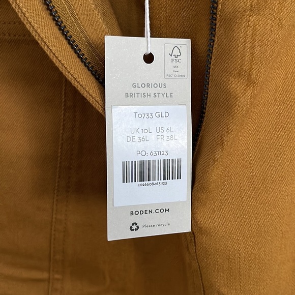 BODEN SKIRT WITH FRONT AND BACK POCKETS - Picture 6 of 6